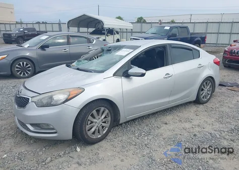 2015 Kia Forte Ex из США, поврежденный, VIN KNAFX4A81F5379195